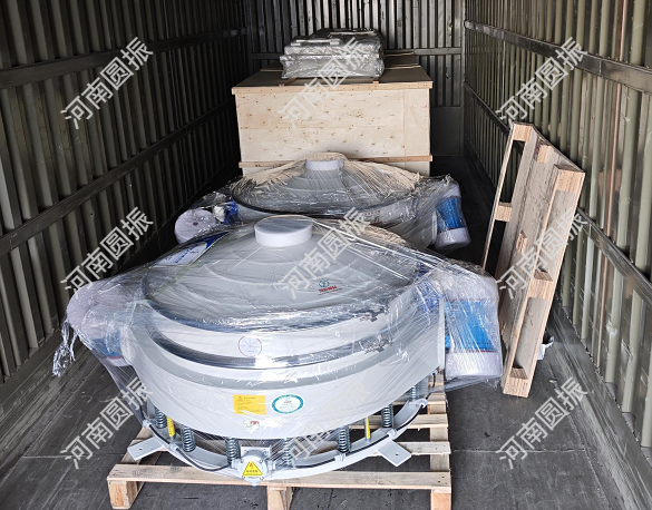 安徽省2臺(tái)直排篩、2臺(tái)超聲波振動(dòng)篩發(fā)貨