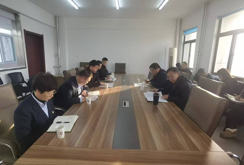郭正亮一行到物貿(mào)公司調研指導工作